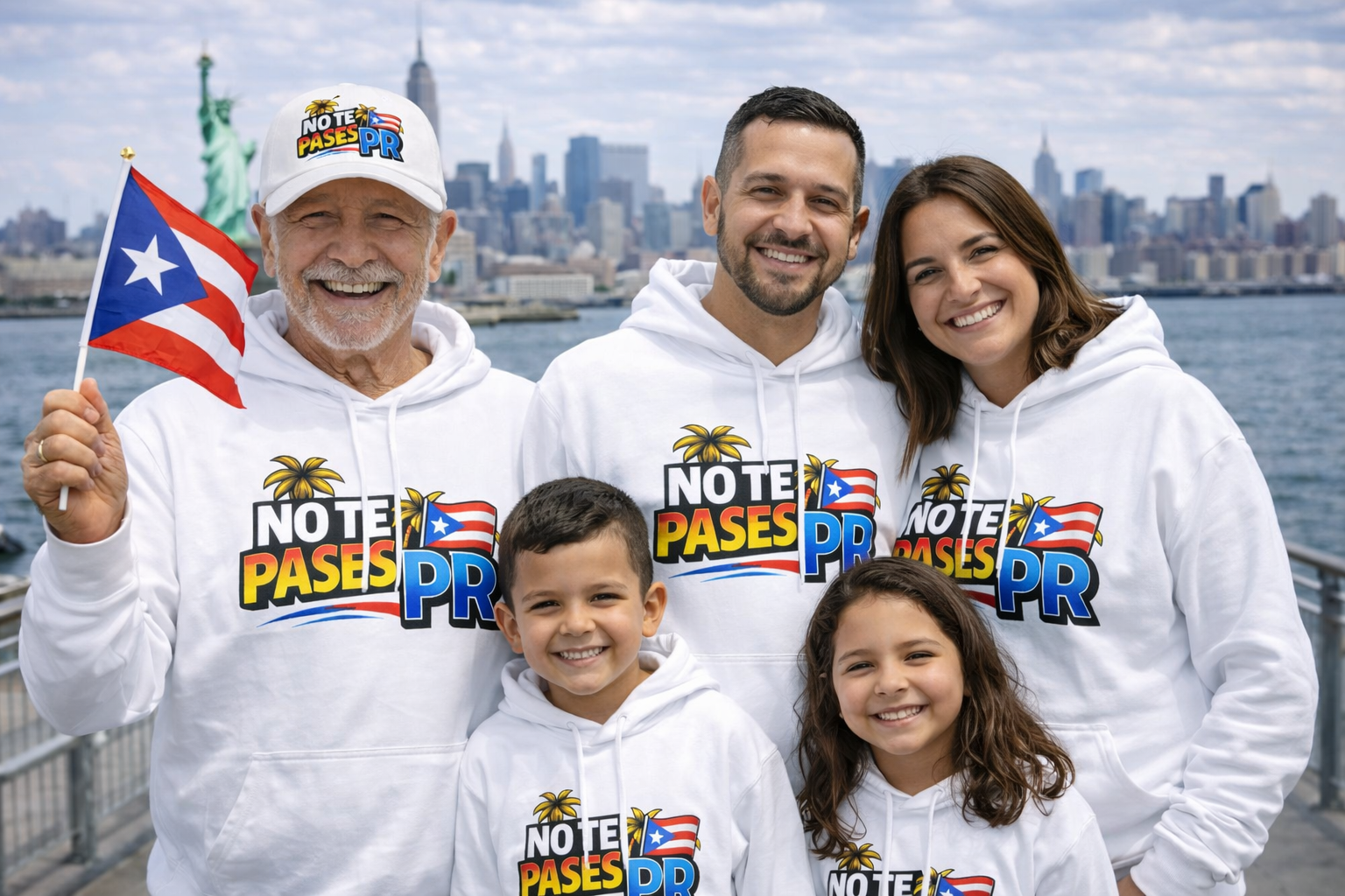 No Te Pases PR Hoodie — Puerto Rico