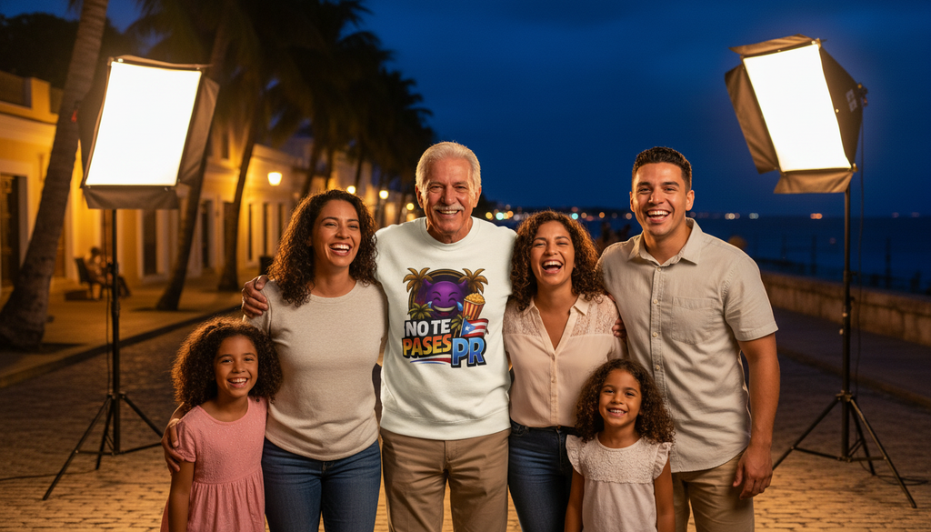 Puerto Rico 'No Te Pases' Graphic Sweatshirt