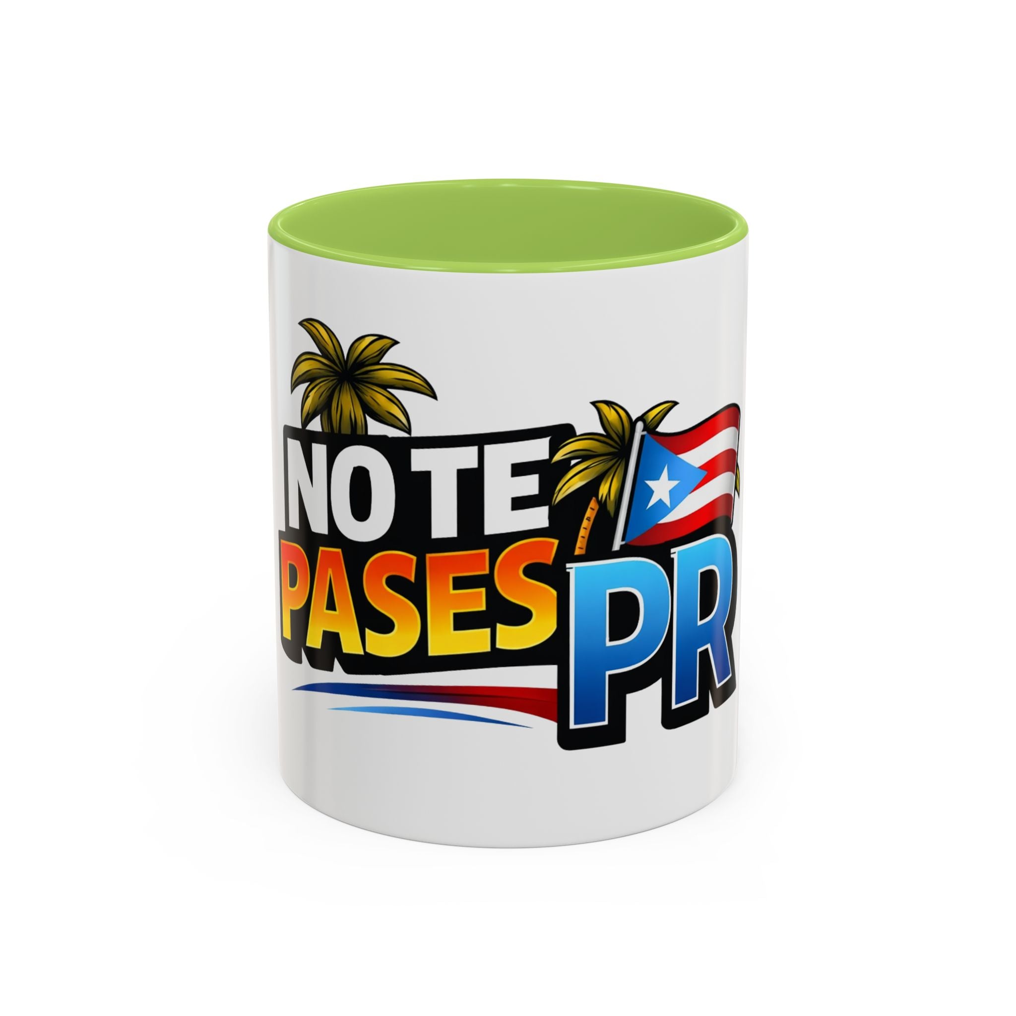 Coffee Mug — "No Te Pares PR" Puerto Rican Pride Accent Mug