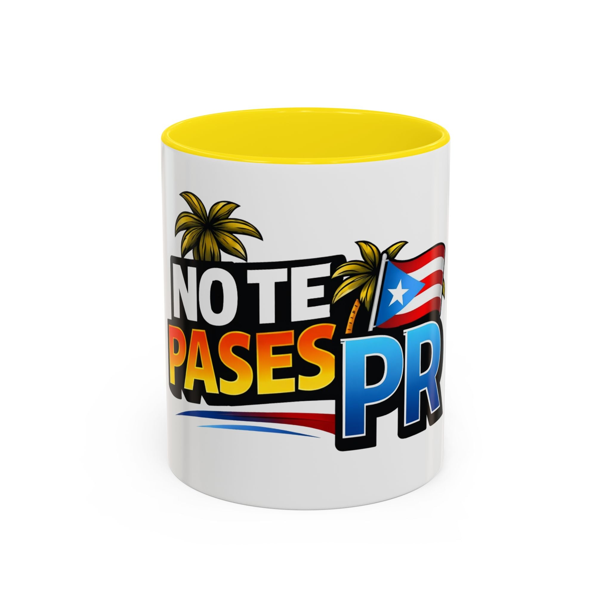 Coffee Mug — "No Te Pares PR" Puerto Rican Pride Accent Mug