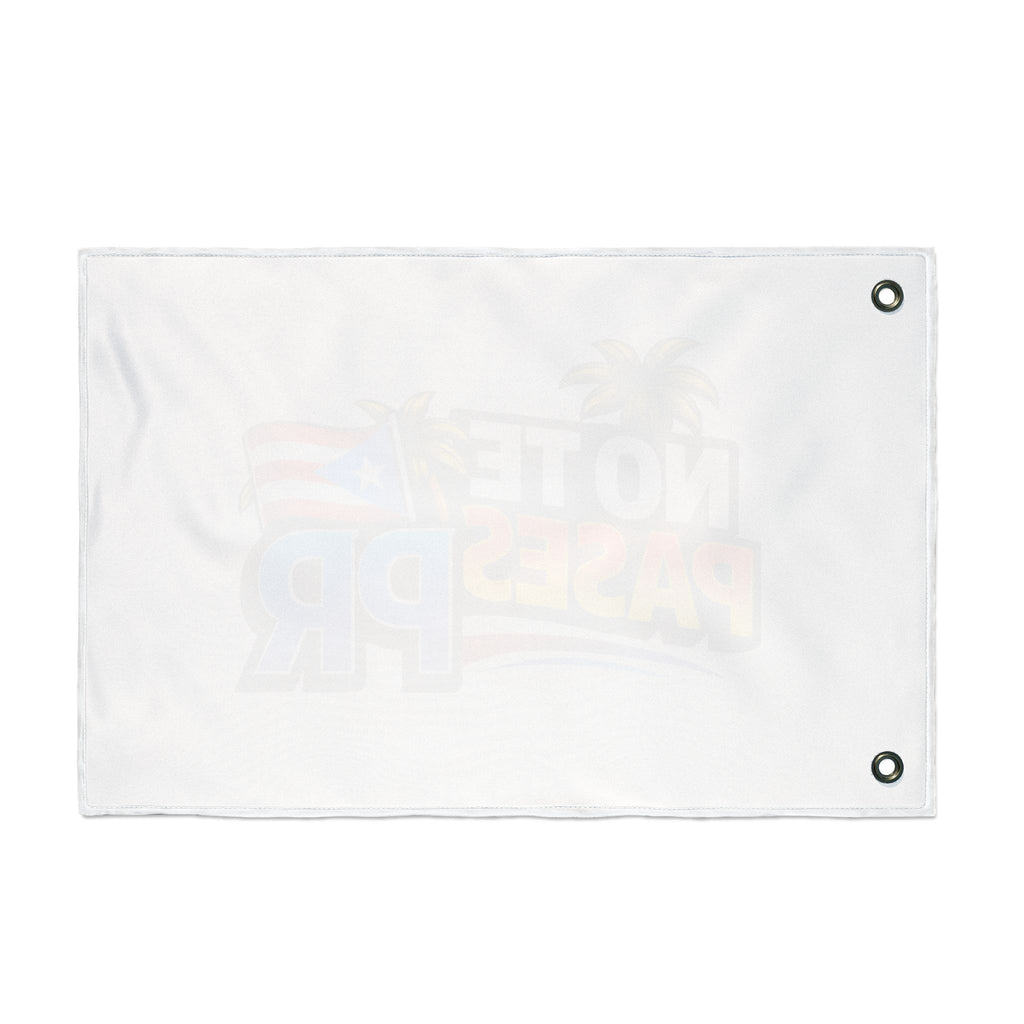 No Te Pases PR Flag — Puerto Rico Pride Double-Sided Decorative Flag