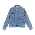 Denim Jacket — "No Te Pases PR"