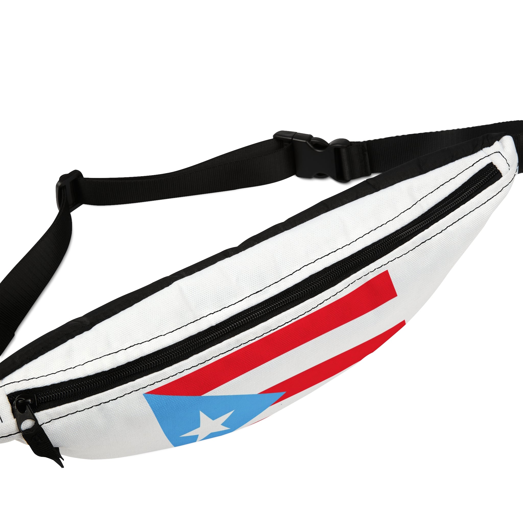 Puerto Rico Flag Fanny Pack — Patriotic Waist Bag for Travel & Festivals