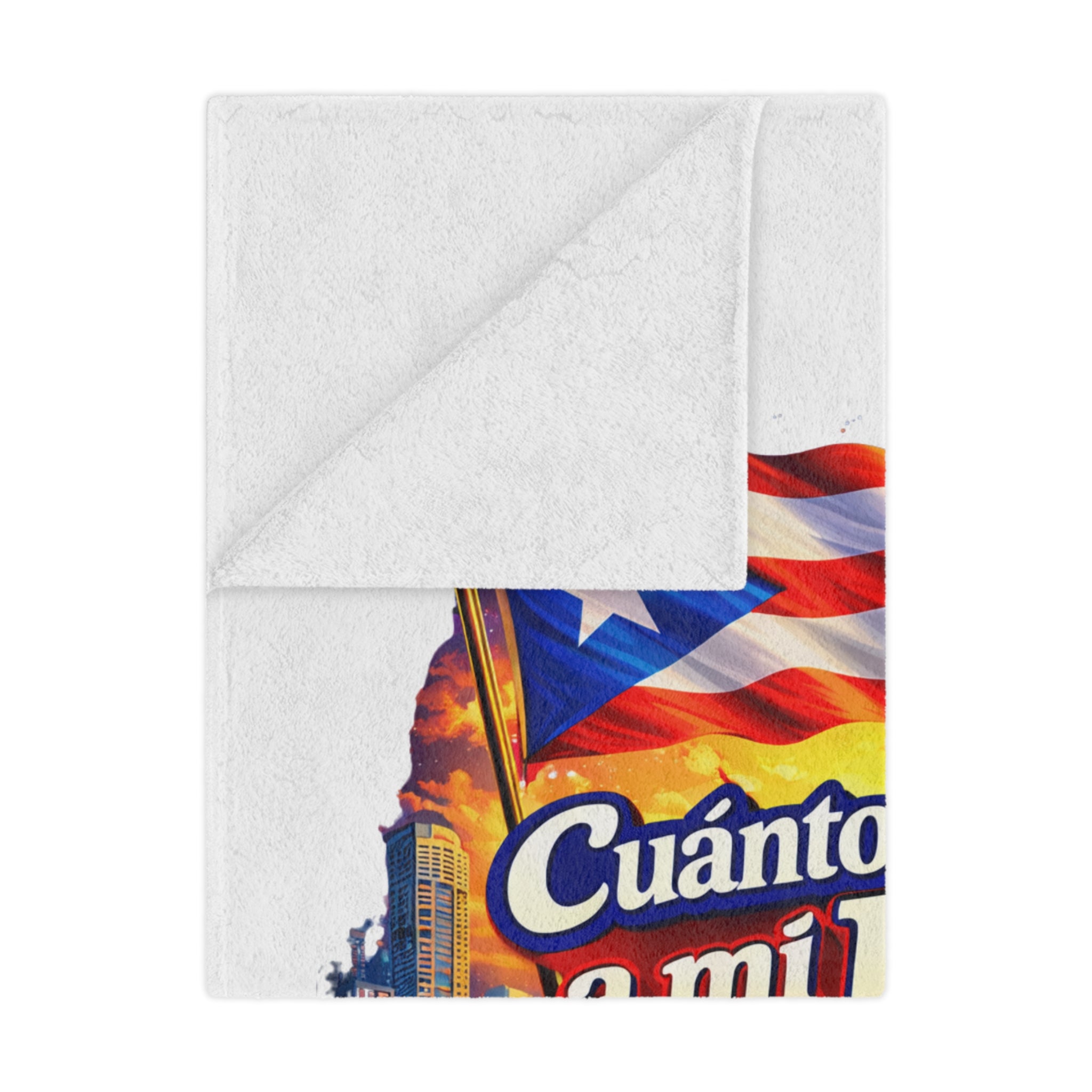 Puerto Rico Minky Blanket – "Cuánto extraño a mi Isla PR"