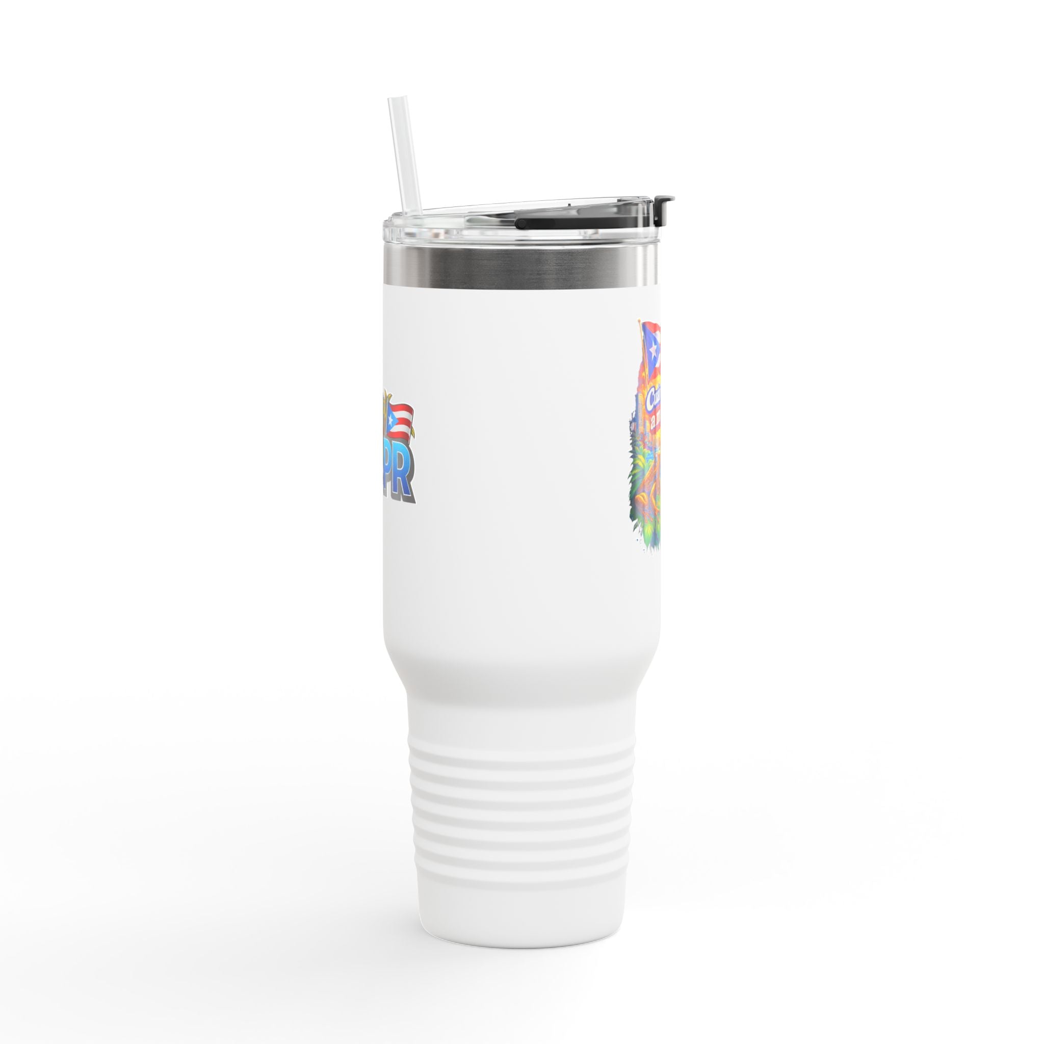 40oz Insulated Travel Mug — Puerto Rico