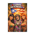 Matte Poster – "I Love No Te Pases PR Girls"