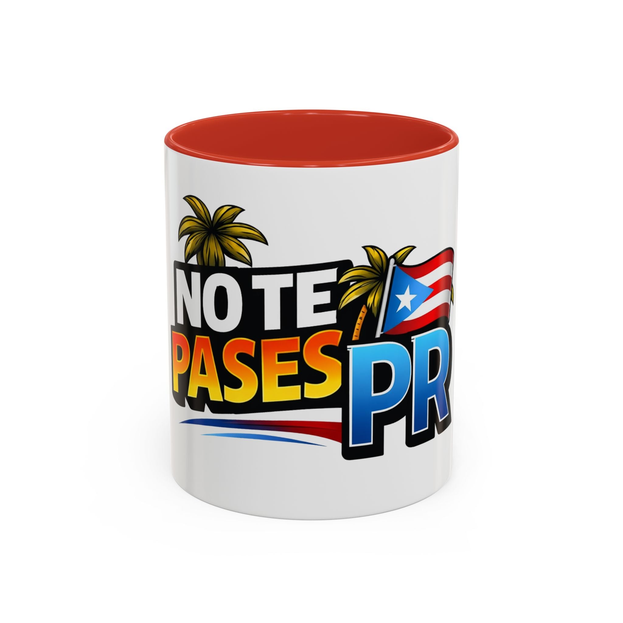 Coffee Mug — "No Te Pares PR" Puerto Rican Pride Accent Mug