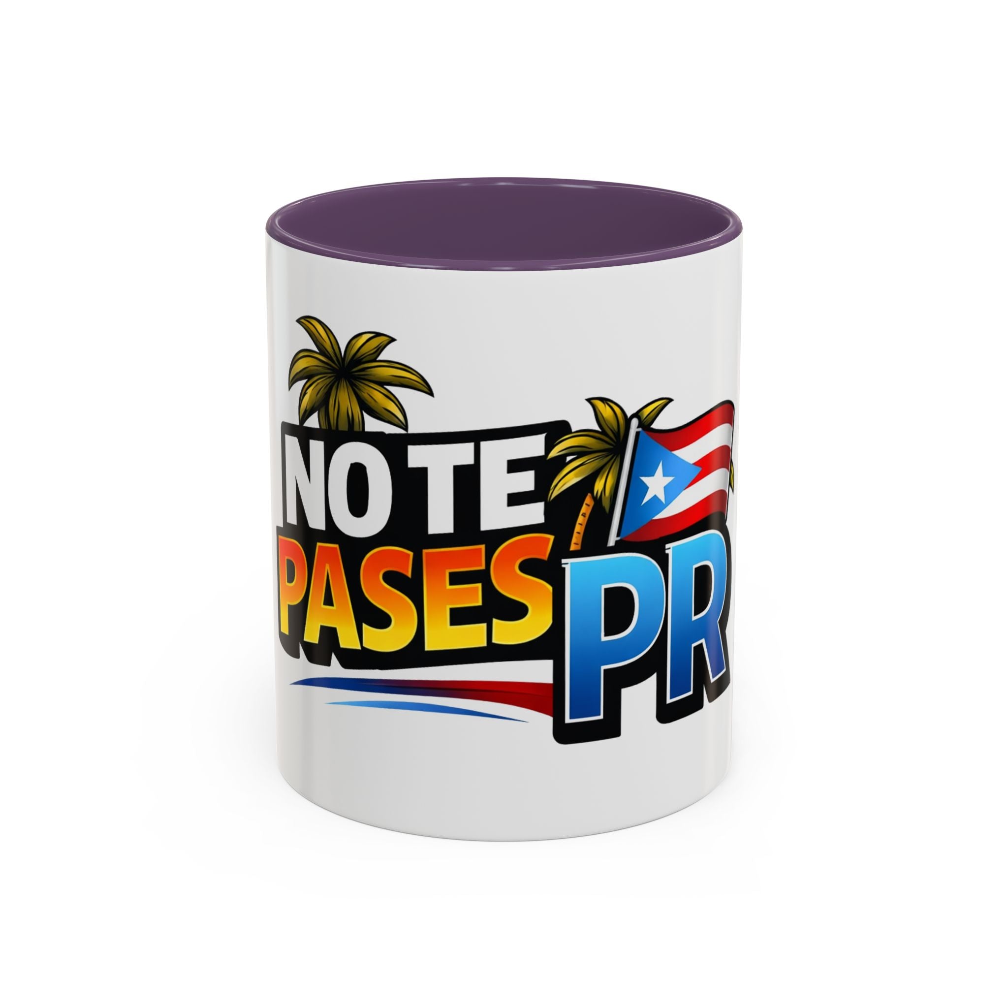 Coffee Mug — "No Te Pares PR" Puerto Rican Pride Accent Mug