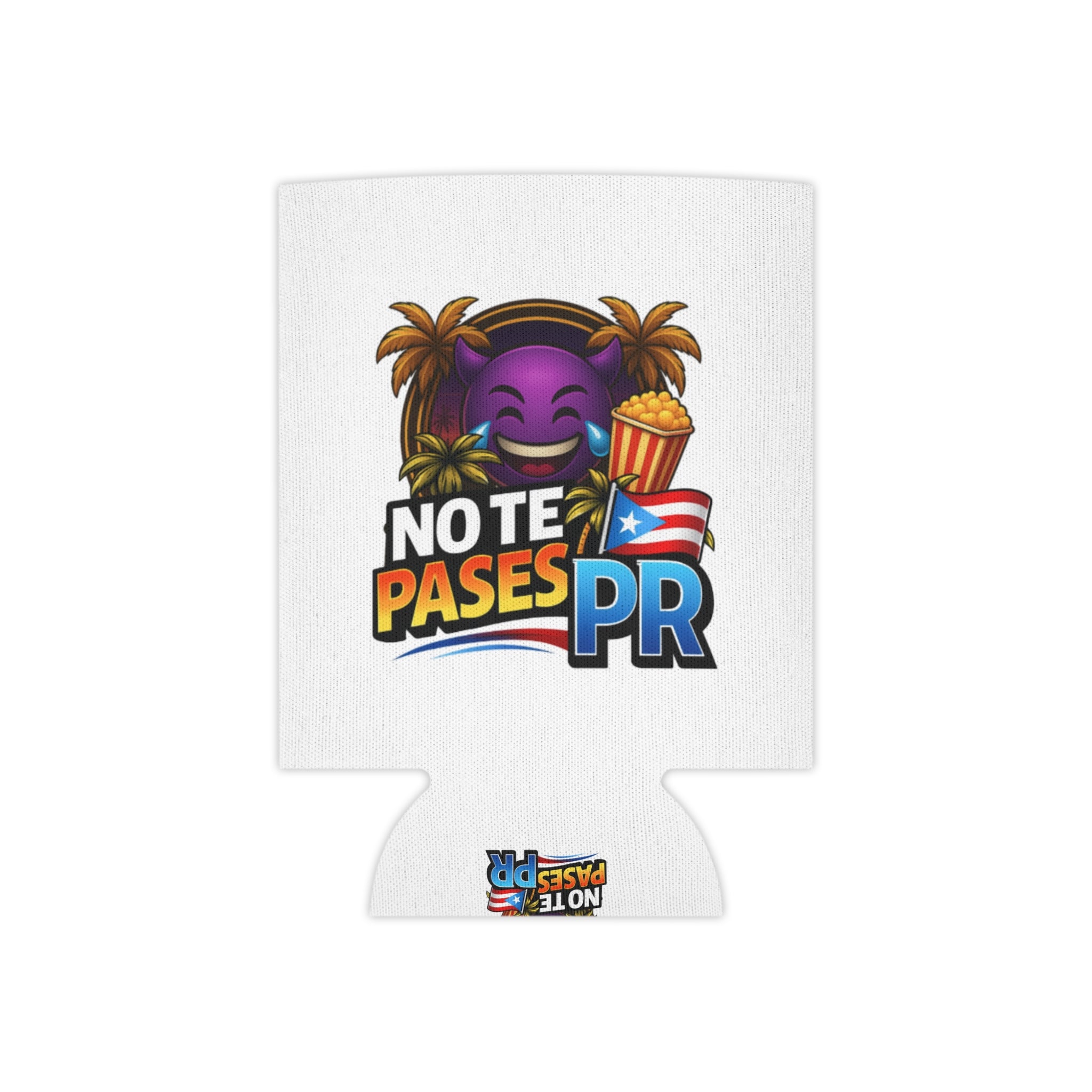 Can Cooler - "No Te Pares" Puerto Rico Vibes Party Koozie