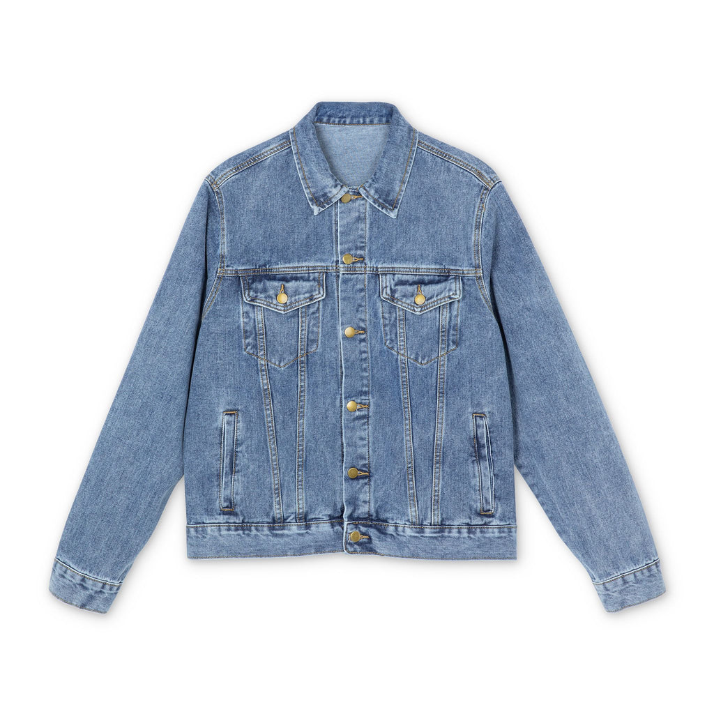 Denim Jacket — 'No Te Pases PR' Puerto Rico