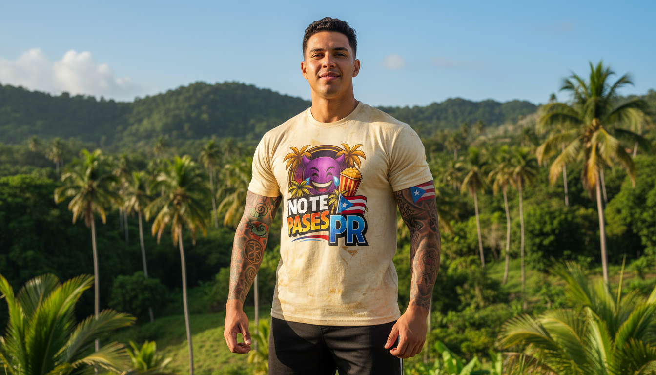 No Te Pases PR T-Shirt — Puerto Rico