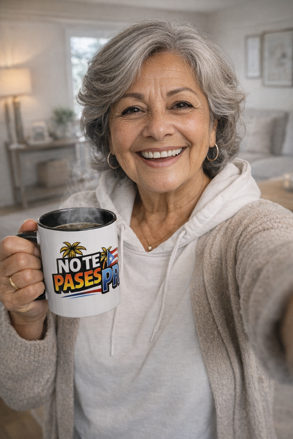 Coffee Mug — "No Te Pares PR" Puerto Rican Pride Accent Mug