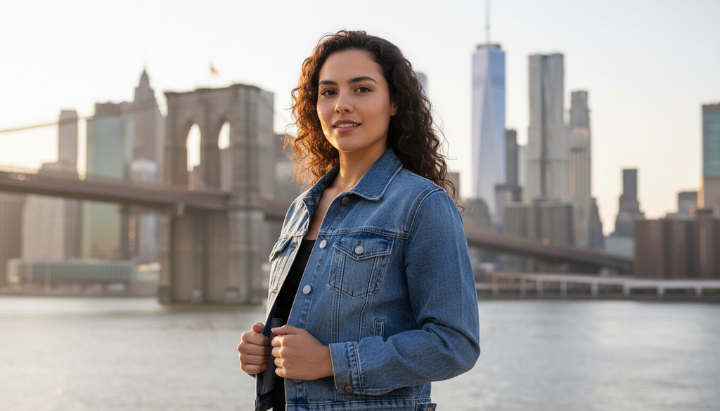 Denim Jacket — "No Te Pases PR"