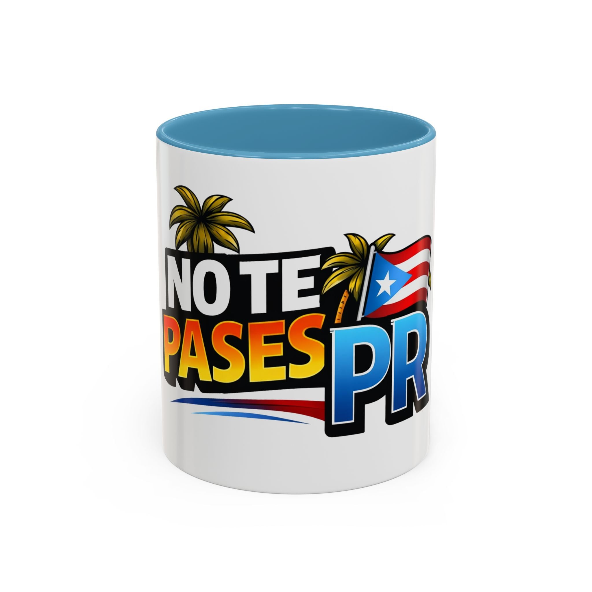 Coffee Mug — "No Te Pares PR" Puerto Rican Pride Accent Mug
