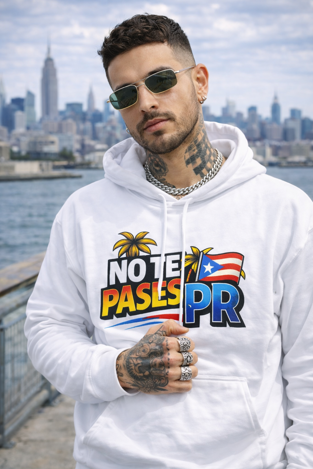 No Te Pases PR Hoodie — Puerto Rico