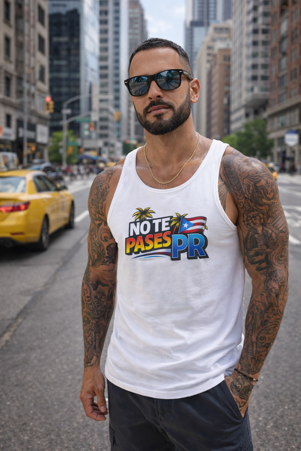 Puerto Rico Tank Top — "Cuánto extraño a mi Isla PR"